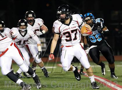 Thumbnail 1 in Upper St. Clair vs. Woodland Hills (WPIAL Semifinal) photogallery.