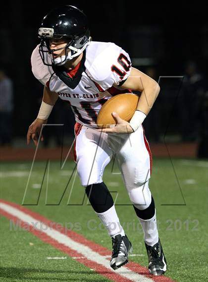 Thumbnail 3 in Upper St. Clair vs. Woodland Hills (WPIAL Semifinal) photogallery.