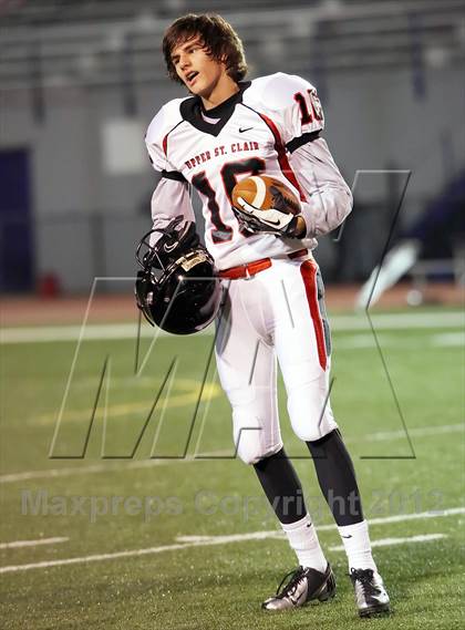 Thumbnail 1 in Upper St. Clair vs. Woodland Hills (WPIAL Semifinal) photogallery.