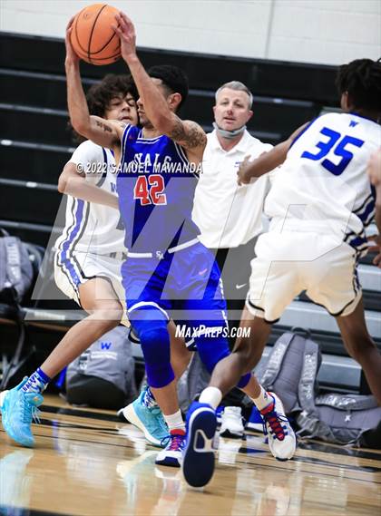Thumbnail 2 in Windward vs  San Marcos (The Warrior Showcase) photogallery.