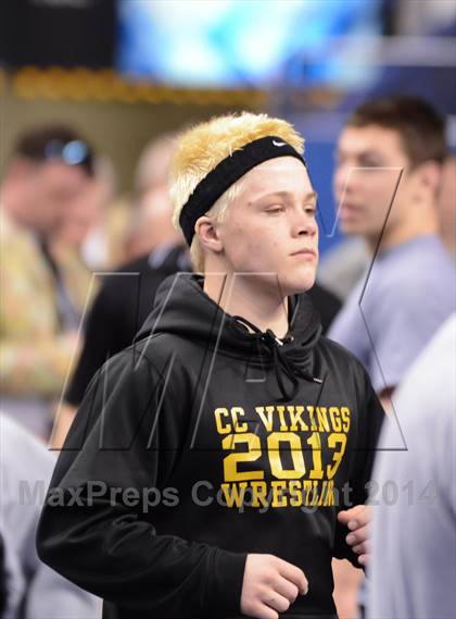 Thumbnail 2 in NCHSAA 1A Wrestling Championships photogallery.