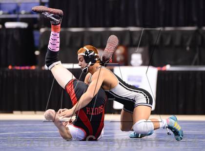 Thumbnail 2 in NCHSAA 1A Wrestling Championships photogallery.