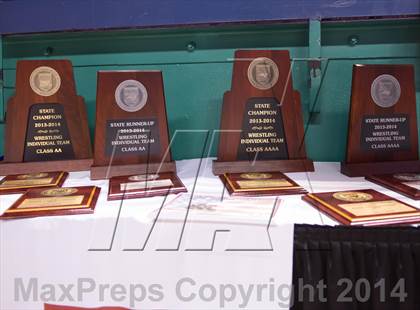 Thumbnail 2 in NCHSAA 1A Wrestling Championships photogallery.