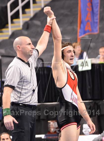 Thumbnail 1 in NCHSAA 1A Wrestling Championships photogallery.