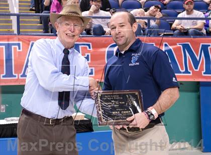 Thumbnail 3 in NCHSAA 1A Wrestling Championships photogallery.