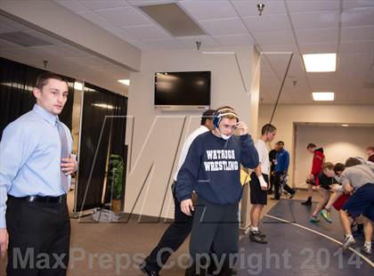 Thumbnail 2 in NCHSAA 1A Wrestling Championships photogallery.