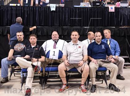 Thumbnail 3 in NCHSAA 1A Wrestling Championships photogallery.