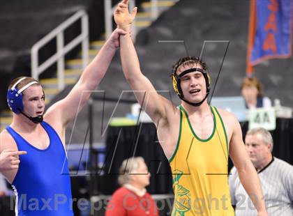 Thumbnail 2 in NCHSAA 1A Wrestling Championships photogallery.