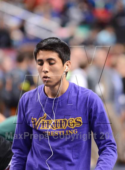 Thumbnail 1 in NCHSAA 1A Wrestling Championships photogallery.