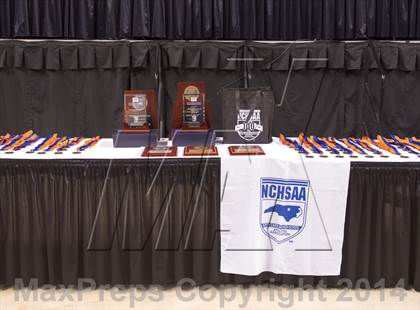 Thumbnail 3 in NCHSAA 1A Wrestling Championships photogallery.