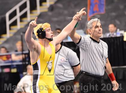 Thumbnail 2 in NCHSAA 1A Wrestling Championships photogallery.