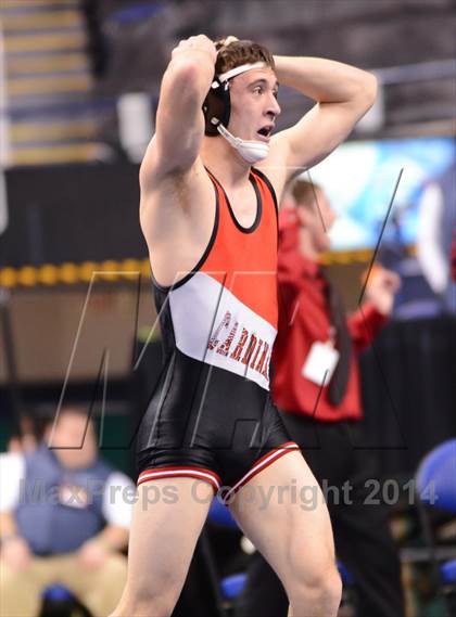 Thumbnail 2 in NCHSAA 1A Wrestling Championships photogallery.