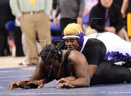 Thumbnail 3 in NCHSAA 1A Wrestling Championships photogallery.