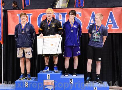 Thumbnail 2 in NCHSAA 1A Wrestling Championships photogallery.