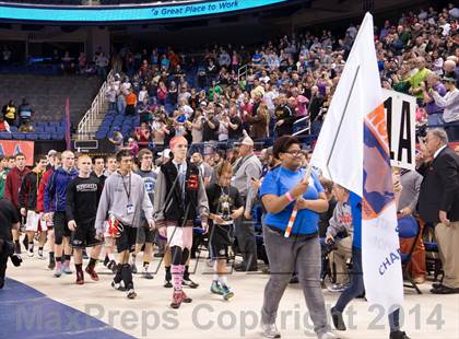 Thumbnail 2 in NCHSAA 1A Wrestling Championships photogallery.
