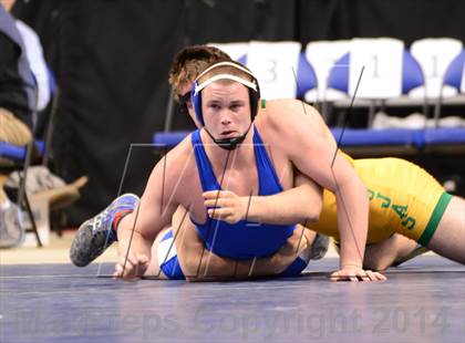 Thumbnail 2 in NCHSAA 1A Wrestling Championships photogallery.