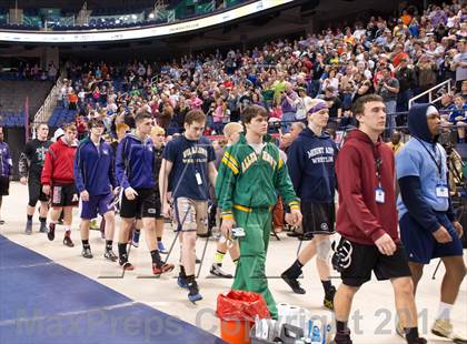 Thumbnail 2 in NCHSAA 1A Wrestling Championships photogallery.
