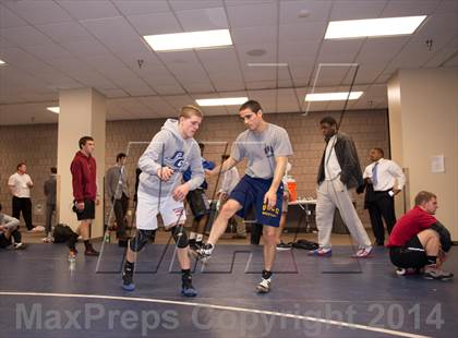 Thumbnail 3 in NCHSAA 1A Wrestling Championships photogallery.
