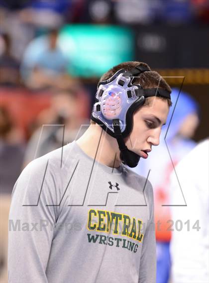 Thumbnail 3 in NCHSAA 1A Wrestling Championships photogallery.