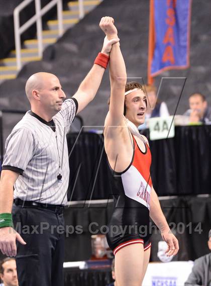 Thumbnail 2 in NCHSAA 1A Wrestling Championships photogallery.