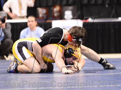 Thumbnail 1 in NCHSAA 1A Wrestling Championships photogallery.