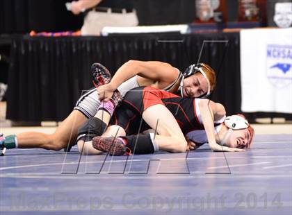Thumbnail 3 in NCHSAA 1A Wrestling Championships photogallery.