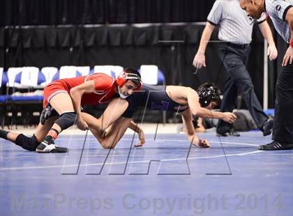 Thumbnail 1 in NCHSAA 1A Wrestling Championships photogallery.