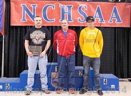 Thumbnail 1 in NCHSAA 1A Wrestling Championships photogallery.