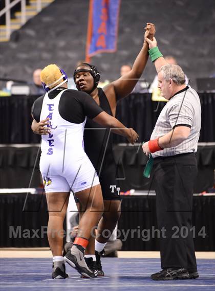 Thumbnail 1 in NCHSAA 1A Wrestling Championships photogallery.