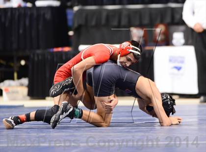 Thumbnail 2 in NCHSAA 1A Wrestling Championships photogallery.