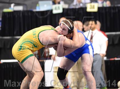 Thumbnail 1 in NCHSAA 1A Wrestling Championships photogallery.