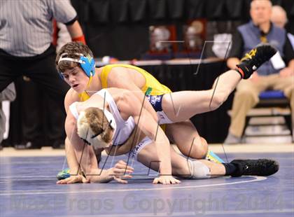 Thumbnail 1 in NCHSAA 1A Wrestling Championships photogallery.