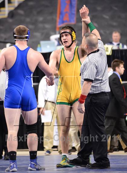 Thumbnail 2 in NCHSAA 1A Wrestling Championships photogallery.