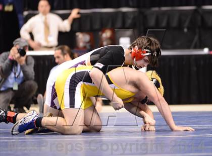 Thumbnail 2 in NCHSAA 1A Wrestling Championships photogallery.