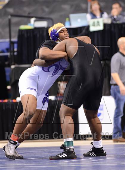 Thumbnail 2 in NCHSAA 1A Wrestling Championships photogallery.