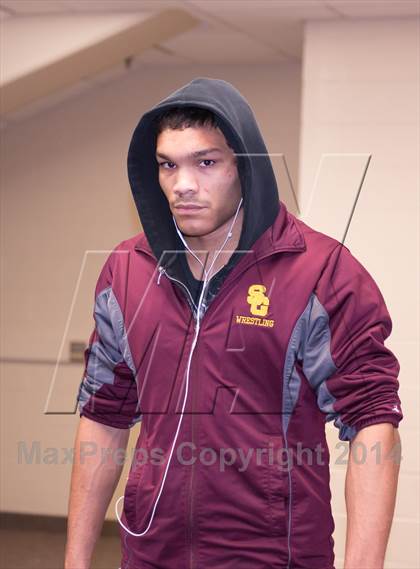 Thumbnail 3 in NCHSAA 1A Wrestling Championships photogallery.