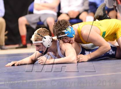 Thumbnail 1 in NCHSAA 1A Wrestling Championships photogallery.