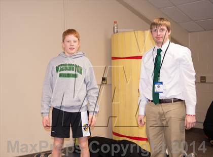 Thumbnail 2 in NCHSAA 1A Wrestling Championships photogallery.
