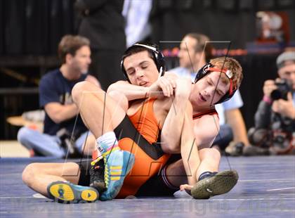 Thumbnail 2 in NCHSAA 1A Wrestling Championships photogallery.