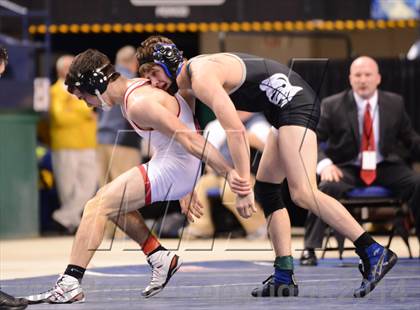 Thumbnail 1 in NCHSAA 1A Wrestling Championships photogallery.