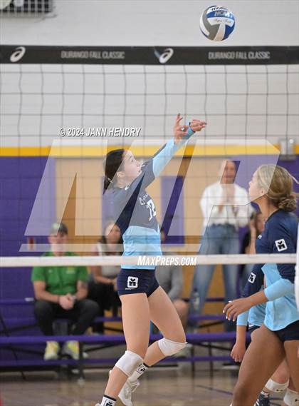 Thumbnail 2 in Cathedral Catholic vs. Marymount (Durango Fall Classic) photogallery.