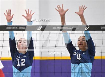 Thumbnail 2 in Cathedral Catholic vs. Marymount (Durango Fall Classic) photogallery.