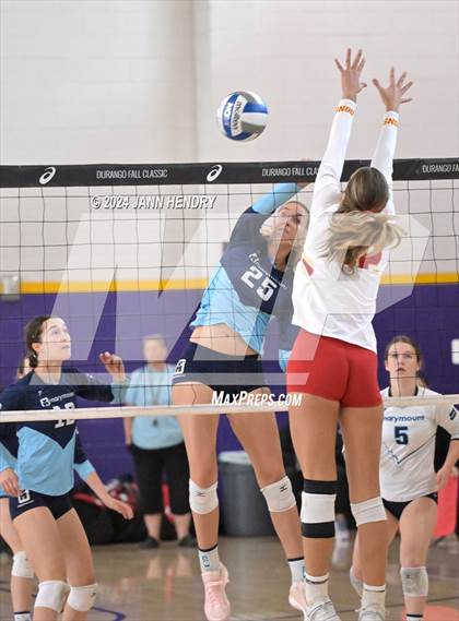 Thumbnail 1 in Cathedral Catholic vs. Marymount (Durango Fall Classic) photogallery.