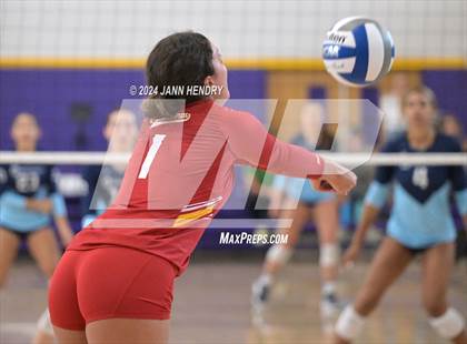 Thumbnail 3 in Cathedral Catholic vs. Marymount (Durango Fall Classic) photogallery.