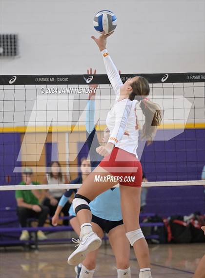 Thumbnail 3 in Cathedral Catholic vs. Marymount (Durango Fall Classic) photogallery.