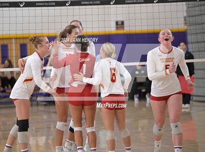 Thumbnail 3 in Cathedral Catholic vs. Marymount (Durango Fall Classic) photogallery.