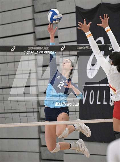 Thumbnail 1 in Cathedral Catholic vs. Marymount (Durango Fall Classic) photogallery.