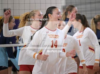 Thumbnail 1 in Cathedral Catholic vs. Marymount (Durango Fall Classic) photogallery.