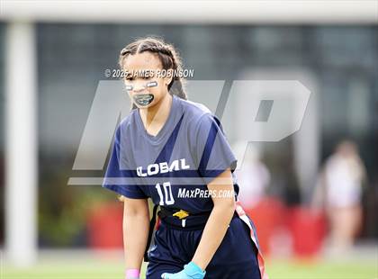 Thumbnail 1 in Global Outreach Charter Academy vs West Nassau (Jaguars Preseason Classic) photogallery.