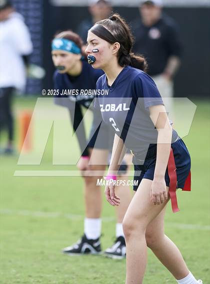 Thumbnail 3 in Global Outreach Charter Academy vs West Nassau (Jaguars Preseason Classic) photogallery.
